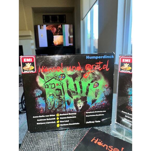 Humperdinck Hänsel und Gretel 2-CD Box Set (1990 EMI) Jeffrey Tate – Libretto - Picture 3 of 7